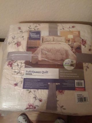 Better Homes and Gardens Full/Queen size Quilted Bedspread 2