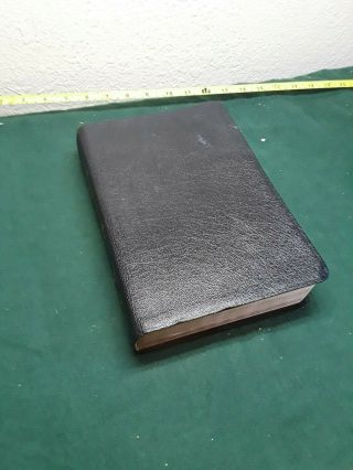 Niv Life Application Study Bible 2005 Black Bonded Leather 1984 Version W/tabs