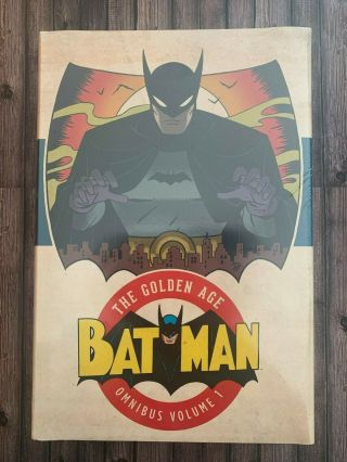 Dc Comics Batman The Golden Age Omnibus Volume 1 - Hardcover Vol.  One