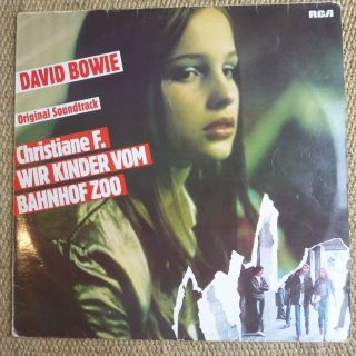 David Bowie ‎– Soundtrack - Christiane F.  Rca Bl 43606 Ger 1981 Vinyl Lp
