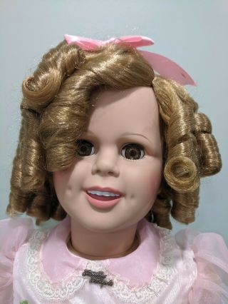 COLLECTIBLE DOLL - DANBURY SHIRLEY TEMPLE PATTY PLAYPAL 36 