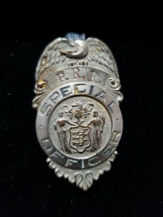 Vintage Obsolete Pennsylvania Railroad Special Officer Badge Very Rare