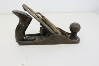 Vintage Stanley Bailey No.  4 Smooth Plane Woodworking Tool Carpenter M45