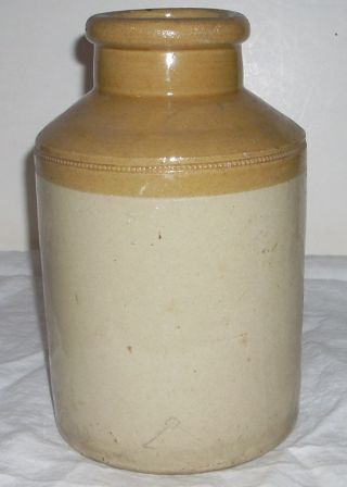 Vintage C&b Skey Tamworth Stoneware Jar Crock England