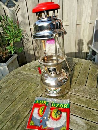 Vintage Optimus 1550/500cp Kerosene Pressure Lantern In