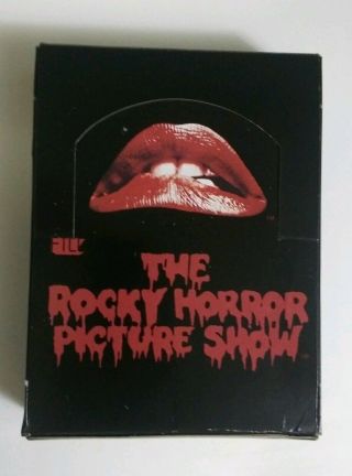 Vintage 1980 The Rocky Horror Picture Show Trading Cards Box 36 Packs