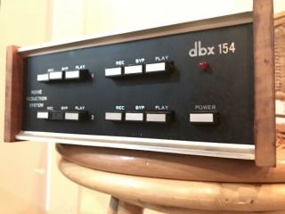 Vintage Dbx Model 154 Tape/audio Noise Reduction System Quad Stereo Equipment