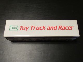 1988 Hess Toy Truck And Racer No Batteries X2 - 1902