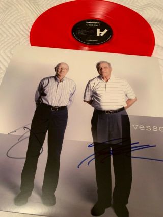Rare Blood Red Twenty One Pilots Signed Vessel Rare Out Of Print Vinyl