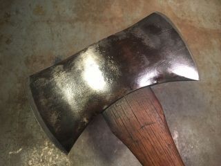 Vintage Double Bit Axe Made By Keen Kutter For Forestry Or Logging Woodworking