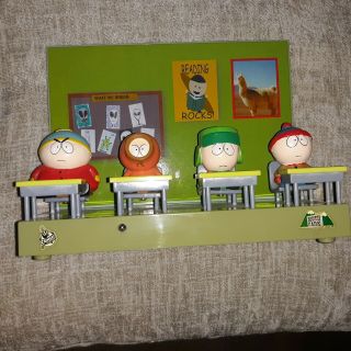 Vintage 1998 Comedy Central South Park Tv Talkers Classroom Remote Activated