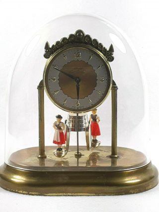 Vintage Schmid West Germany Wind Up Anniversary Clock