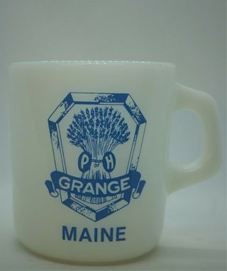 Galaxy Advertising Mug: P Of H Grange Maine - The Grange Touches Your Life