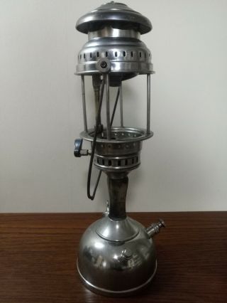 Vintage Hasag No.  246 Pressure Kerosene Table Lamp Lantern Not Radius Primus