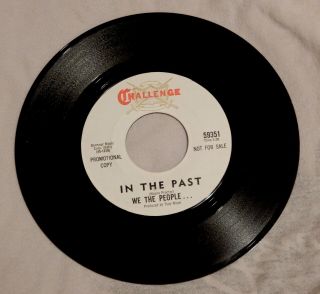 We The People - In The Past / St.  John’s Shop 45 Challenge Record 59351 Promo 1966