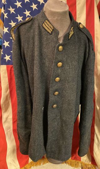 Scarce Civil War Confederate Virginia Officers Shell Jacket - Rare Find