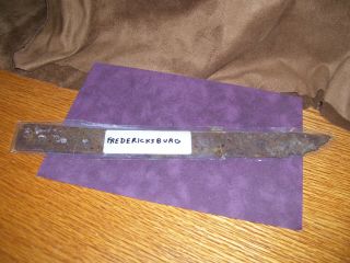 Civil War Knife Blade Dagger Relic Dug Up From Campsite At Fredericksburg