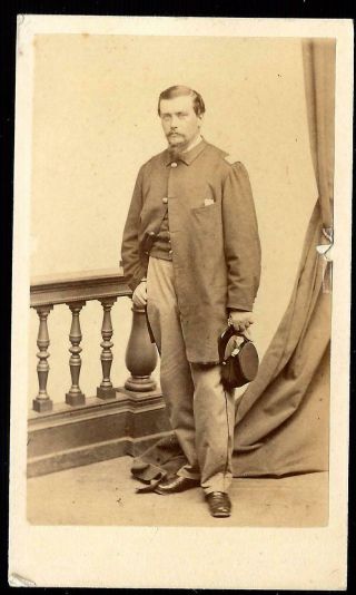 Civil War Cdv Union Colonel Charles R Codmand 45th Massachusetts Vols