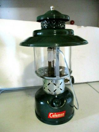 Vintage Coleman Gasoline Lantern Model No.  228e Produced March 1959 In Org Box