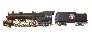 Ho Vintage Brass Steam Engine Great Northern 2 - 8 - 2 Can Motor Grearbox A