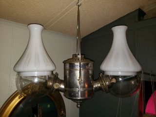 Antique Kerosene Hanging Double Angle Lamp