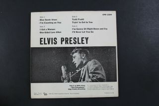 1956 Elvis Presley - BLUE SUEDE SHOES - TUTTI FRUTTI - EPR - 1254 Double Vinyl NM 231 2
