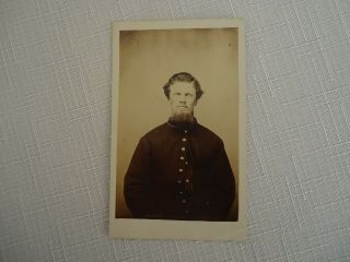 Civil War Cdv Photograph - (id 