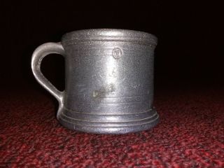 Vintage Amoco American Oil Company Metal/Pewter Mug Cup 3