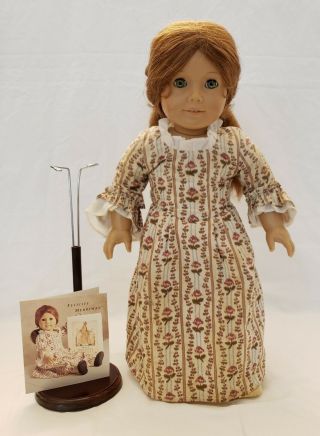 Pleasant Company / American Girl Doll Felicity In Meet Outfit