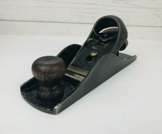 Stanley No.  220 Block Plane Vintage Antique Old Wood Made In Usa