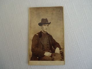 Civil War Cdv Photograph - Civil War General (kimball & Son Concord,  N.  H. )