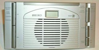 Seiko Qhl014slh Vintage Voice Alarm Travel Clock