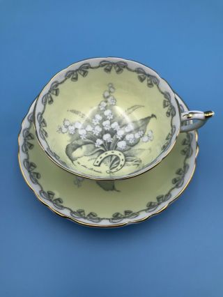 Ultra Rare Paragon Tea Cup & Saucer Set To The Bride