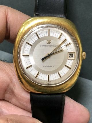 Vintage Girard - Perregaux Quartz Gold Plated 38mm Watch R65