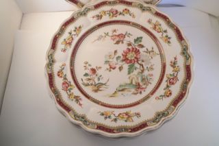 Vintage Grindley Marlborough Royal Petal Connaught Set of 4 Dinner Plates 3