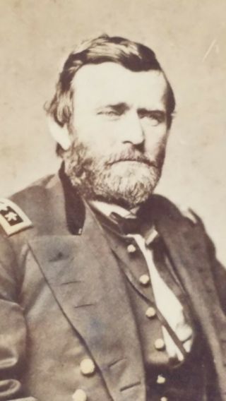 Union Civil War General US Grant CDV Image 2