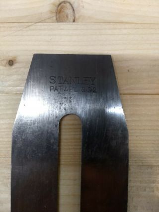 Scarce 2 1/4 Inch Blade For Early Stanley No.  5 1/2/605 1/2 Plane