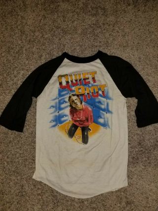 Vintage Quiet Riot Metal Health Tour 1983 T - Shirt Size Large