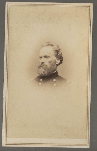 Civil War Cdv Brigadier General Robert Cowdin 1st Mass Vols