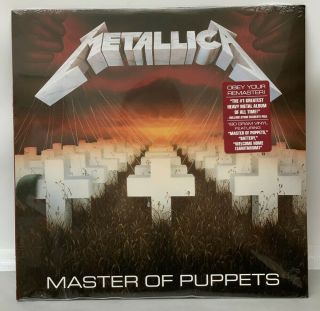Metallica - Master Of Puppets [new Vinyl Lp] Remastered