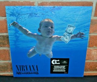 Nirvana - Nevermind,  Import Btb 180 Gram Black Vinyl Lp,  Dl &