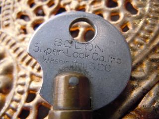 Solon Lock Co.  Inc.  NIX PIX Key High Security Lock Key 3