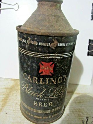 Carling Black Label Cone Top Beer Can - [read Description] -