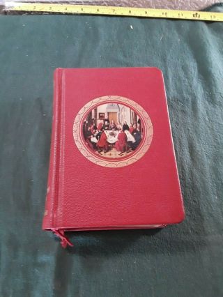The Catholic Missal,  1955 Vintage Hard Cover Catholic Mass Missal Book