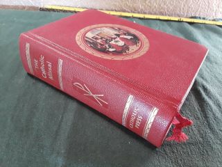 The Catholic Missal,  1955 Vintage Hard Cover Catholic Mass Missal Book 2