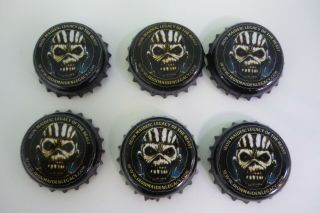 Iron Maiden Trooper Beer Rare Bottle Tops Caps Robinsons Brewery