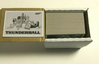 James Bond 007 Archives Thunderball Trading Card Set 1 - 99 Rittenhouse 2014