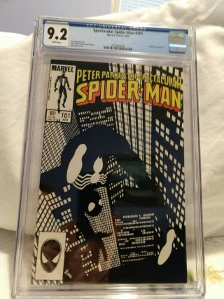 Peter Parker,  The Spectacular Spider - Man 101 Cgc 9.  2