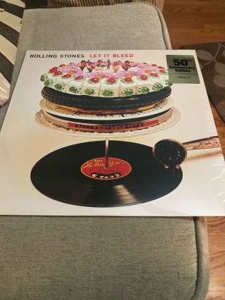 Rolling Stones 2019 50th Anniversary Let It Bleed Vinyl Record