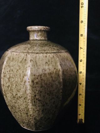 Maitland Smith Pottery Vase Handmade In Thailand.